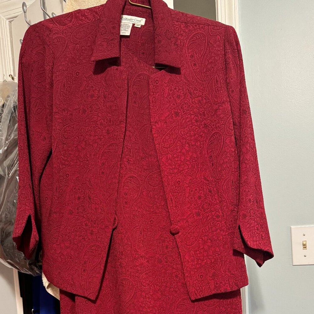 Coldwater Creek Two Piece Dress